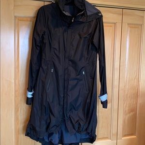 Lu Lu black raincoat-